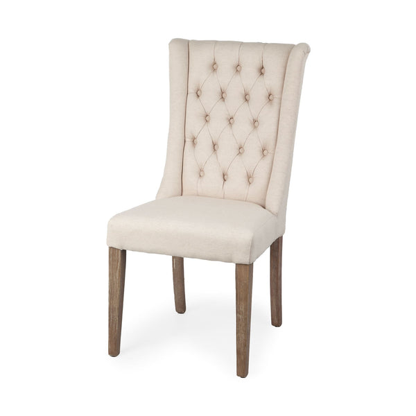 Mackenzie Dining Chair - Cream Linen