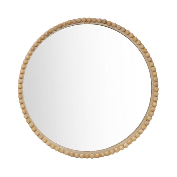 Mirror Round - Wood